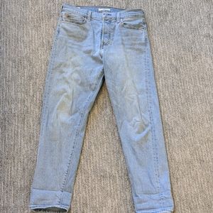 Levi Wedgie jeans